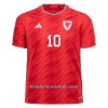 Camiseta de fútbol Gales RAMSEY 10 Primera Equipación Mundial 2022 - Hombre